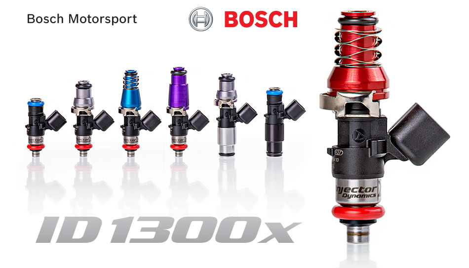 Injector Dynamics ID1300x 1300cc Fuel Injectors 2JZ 2JZ-GTE 2JZGTE Toyota Supra Turbo MK4 14mm