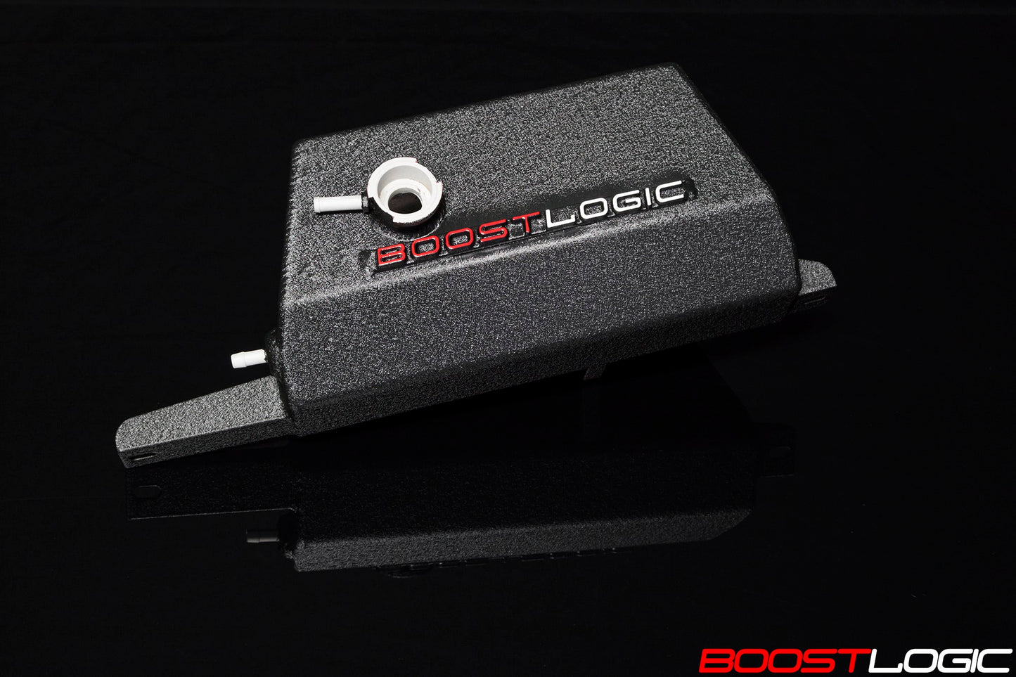 Boost Logic Coolant Reservoir Nissan R35 GTR Wrinkle Black