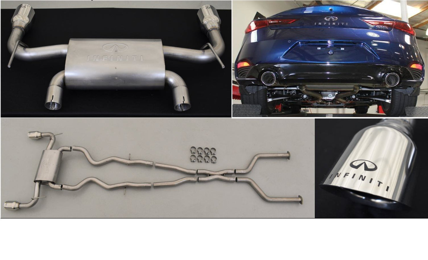 Infiniti Sport Catback Exhaust - Infiniti Q60 VR30DDTT
