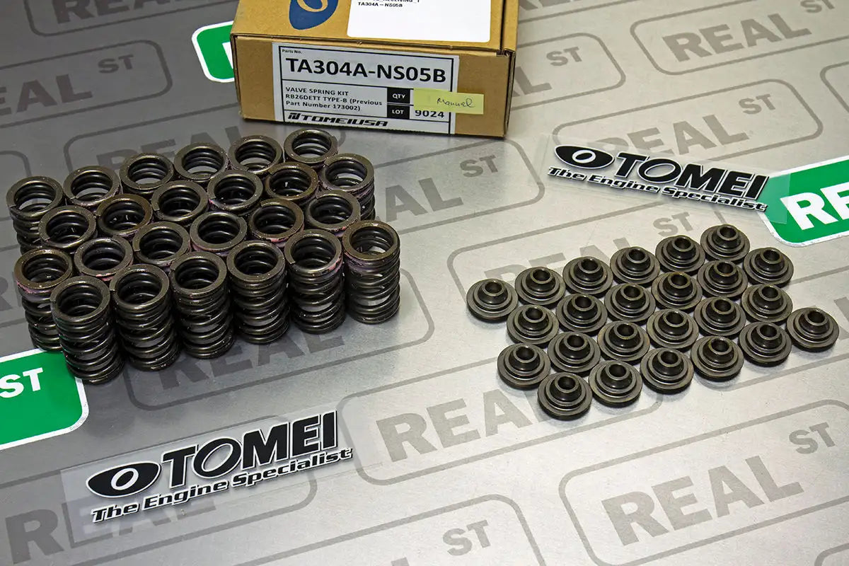 Tomei Valve Springs and Retainers B-Type 11.50mm Lift Nissan GTR R32 R33 R34 RB26DETT TA304A-NS05B