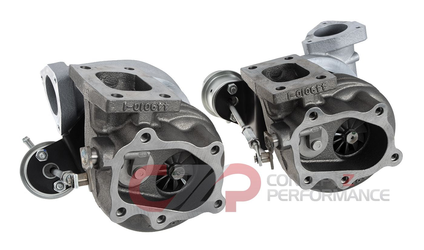 CZP G5 Garrett Vanilla Ball Bearing Twin Turbo Kit With Silicone Outlets and T-Bolt Clamps (525HP) - Nissan 300ZX Z32