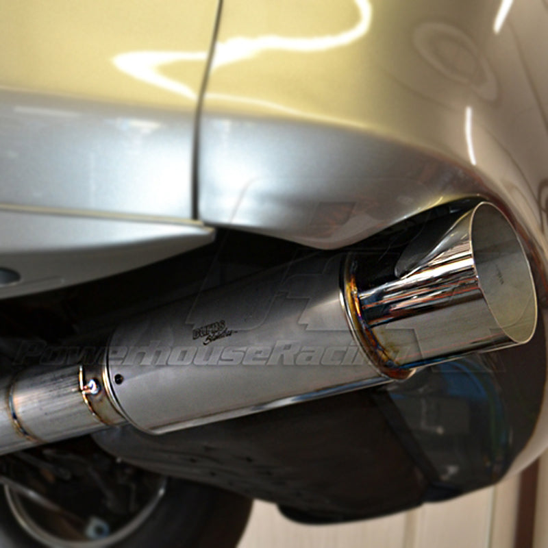PHR 4.0" Stainless Exhaust for MKIV Supra, Featuring Burns Muffler