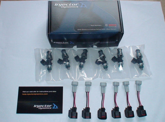 Injector Dynamics ID1300x 1300cc Injectors With PNP Adapters VR38DETT Nissan GTR GT-R R35 VR38 14mm